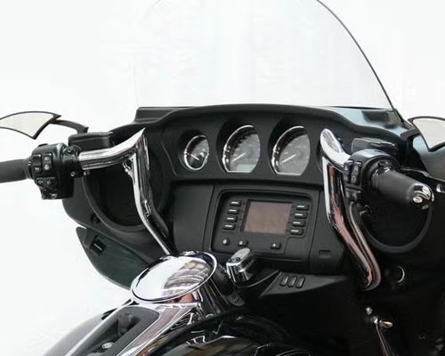 ハーレー、ツーリング FLHT・FLHX（ケーブルスロットル用） PaulYaffeハンドル