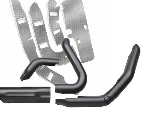 ハーレー、ツーリングモデルマフラー・M8用 マフラー ヒートシールド