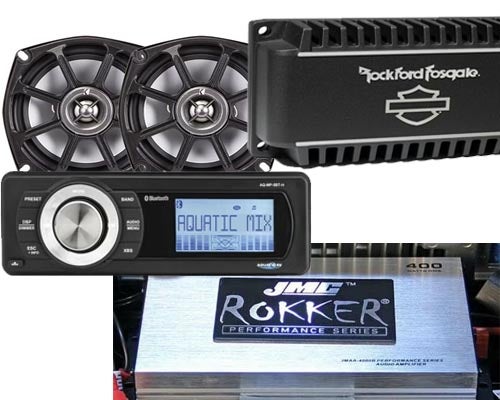 ハーレー、ツーリング  オーディオ（メーカー別）