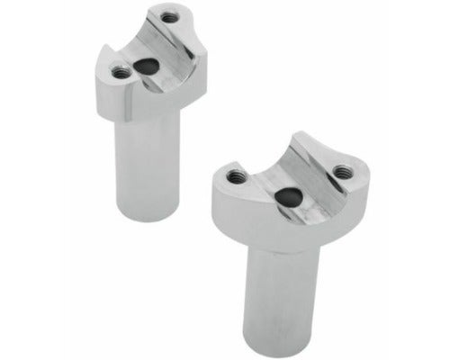 ハーレー、 ハンドル・ライザー（クローム） ストレート