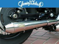 スポーツスター グリーミングワークス(GWORKS)マフラー｜ハーレー