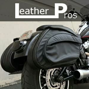 Leather Pros レトロシリーズ V3 デタッチャブル サドルバッグ
