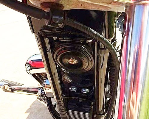 スポーツスター  ホーン スポーツスター、ホーンリロケーション