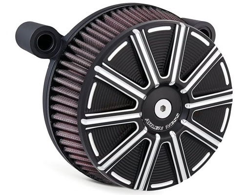 スポーツスター エアクリーナー カバー、フェイスプレート アレンネス(Arlen Ness)