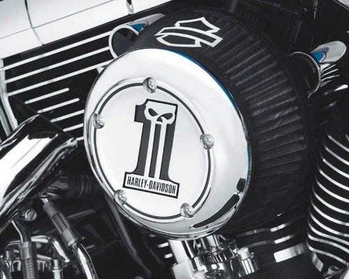 ハーレー、ダイナ エアクリーナー カバー、フェイスプレート ハーレー純正