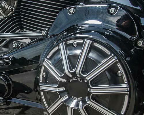 アレンネス ダービーカバー&タイマーカバー ハーレー用