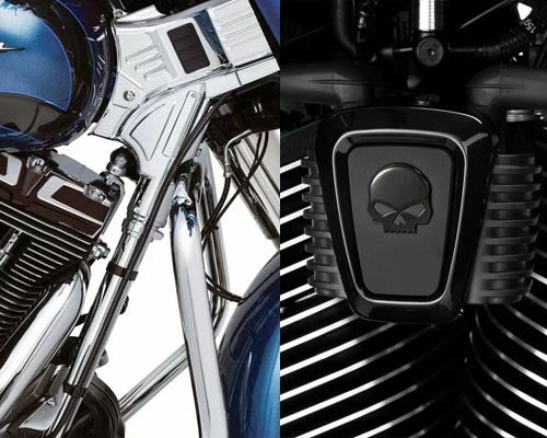 ハーレー、 2017以降ツーリング その他カバー、メダリオン