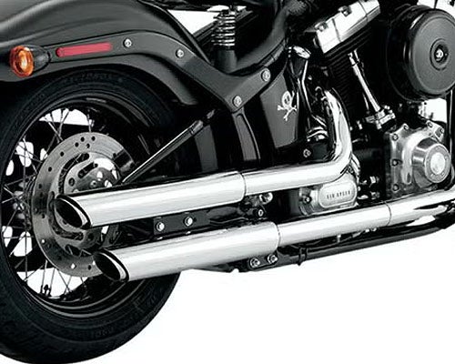 ソフテイルTC  FLSTN, FLSTSB, FLS, FLSS用スリップオン・マフラー Vance&Hines