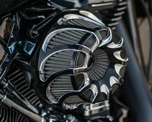 ハーレー、ツーリング  ツインカム・ケーブル車用アレンネス Inverted エアクリーナー