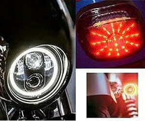ハーレー、FXRライト＆ウインカー