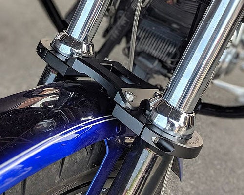 ハーレー、FXRフォークブレース