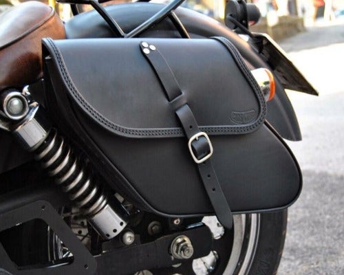 ハーレー、 ダイナ用エンズ・クオイオ サドルバッグ