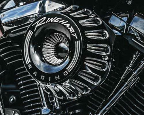 ハーレー、ツーリングTC・ケーブル車用 RINEHART(ラインハート)エアクリーナー