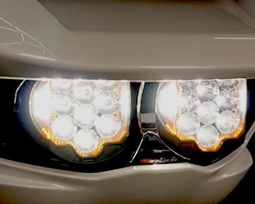 ハーレー、FLTR ロードグライド用ライト＆ウインカー