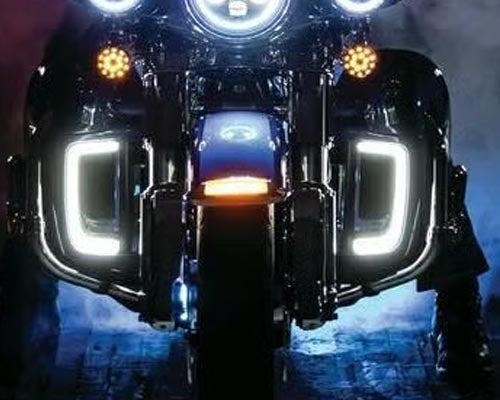 ハーレー、FLTR ロードグライド用 車体ライト