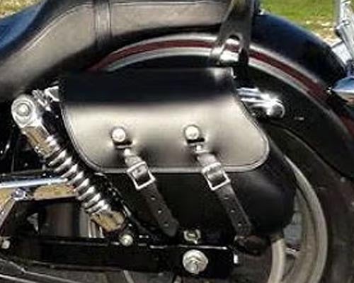 ハーレー、ダイナ  Leatherworksサドルバッグ