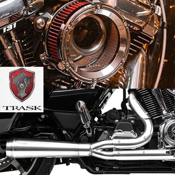 TRASK ASSAULT 2in1・エキゾースト 2006～2017 ダイナ |ハーレーパーツ