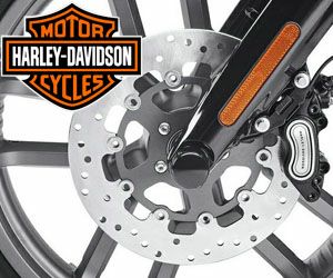 ハーレー、ソフテイル・M8 ハーレー純正ローター