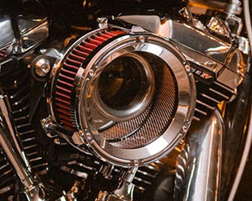 ハーレー、ツーリング  M8(2018以降)用 TRASK エアクリーナー