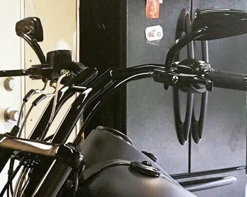 ハーレー、ソフテイルTC FXRディビジョン ハンドル