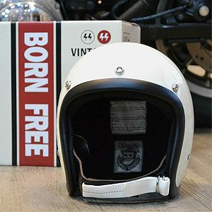 BORN FREE SHORTY ハーフヘルメット アイボリー XL/XXL |ハーレー