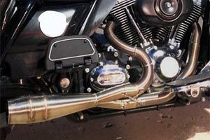 SAWICKI ショーティー2IN1・フルエキゾーストマフラー ステンレス