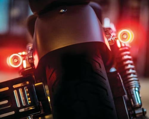 ハーレー、ツーリングモデル  ウインカー一体型テールライト