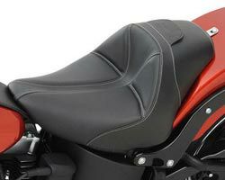 Saddlemen Renegade LS ソロシート ブラック FXSB |ハーレーパーツ専門