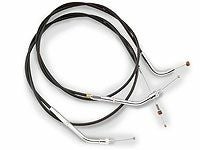 ハーレー、ソフテイルTC  スロットル、アイドルケーブル（ブラック）