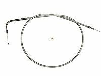 ハーレー、ソフテイルTC  スロットル、アイドルケーブル（ステンメッシュ）