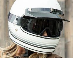 ヘルメット用ゴーグル