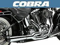 ハーレー、エボリューション・ダイナ コブラ(COBRA)マフラー ソフテイル用