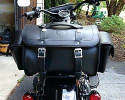 ハーレー、ソフテイル・M8 LeatherWorks ラゲッジバッグ、シーシーバーバッグ等