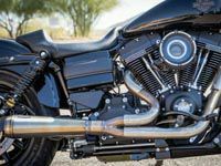 ハーレー、エボリューション・ダイナ マフラー