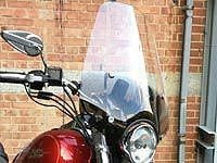 ハーレーパーツ エボリューション・ダイナ メンフィスシェード スポーツ ウインドシールド