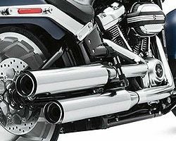ブレイクアウト、ファットボーイ、FXDRS用マフラー｜ハーレーカスタム