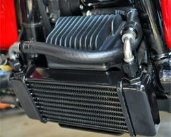 ハーレー、ツーリング オイルクーラー&シリンダークーラー｜ハーレー