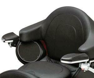 ハーレー、ツーリング2014年以降用バックレストパッド、アームレスト