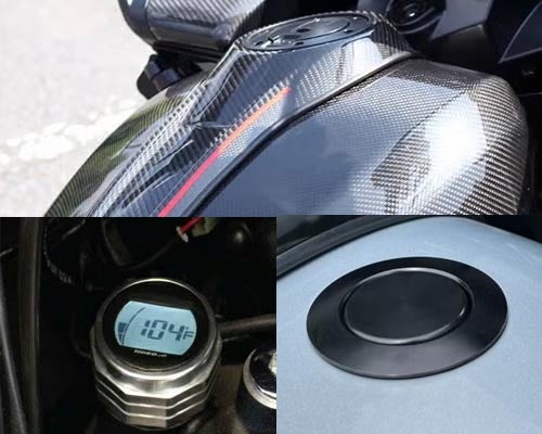 タンク廻りパーツ、オイルディップスティック等