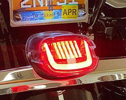ハーレー、ノーマル交換用テールライト