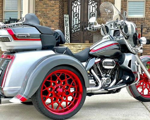 トライク・M8用ホイール、サスペンション、フェンダー トライク用 リアフェンダー