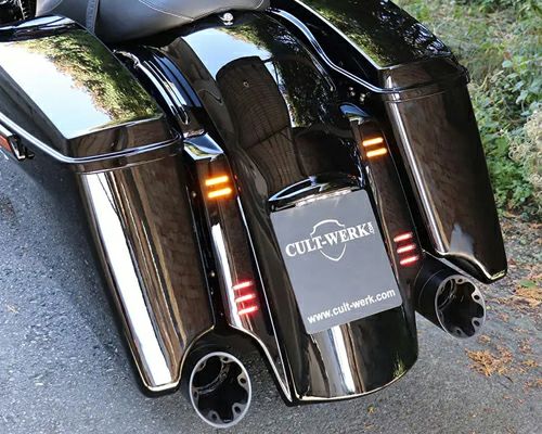 ハーレー、ツーリング用 リアフェンダー・パーツ｜ハーレーカスタム