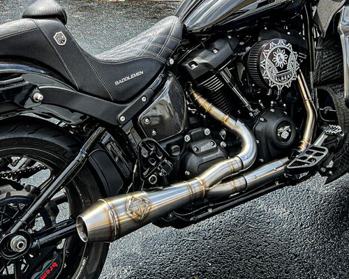 ソフテイル(Softail) (スポーツグライド用マフラー)｜ハーレーカスタム