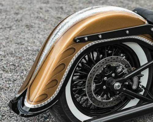 ヘリテイジクラシック(FLHC(S))フェンダー＆ナンバー＆アクスル