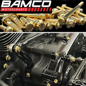 1986以降ツーリング シフトリンケージ ARPボルトキット ゴールド BAMCO