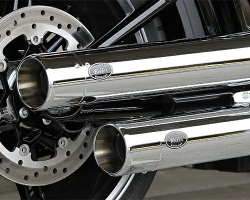 ブレイクアウト、ファットボーイ、FXDRS用マフラー｜ハーレーカスタム