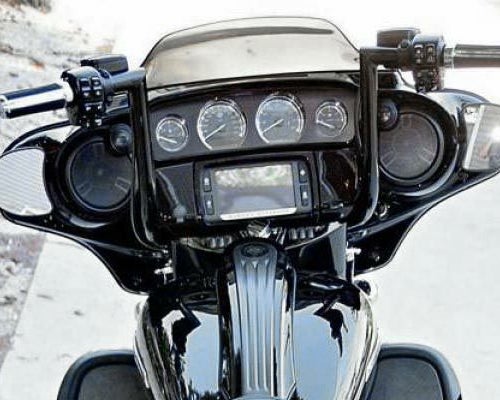 ハーレー、ツーリング FLHT・FLHX（電子制御用） LA-CHOPPERS ツインピークス・ハンドルバー