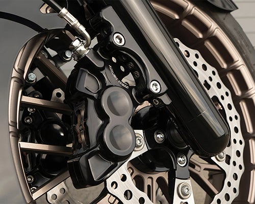 ハーレー、クルーザー、ソフテイル、ブレーキキャリパー、アレンネス キャリパー