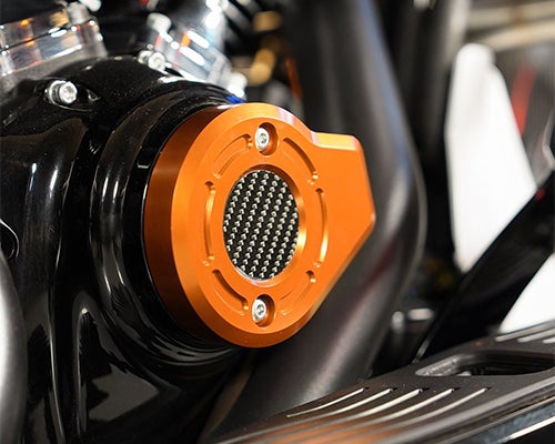 ハーレー、 M8ツーリング HOGWORKZダービーカバー