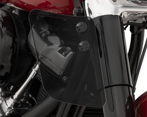 ハーレー、ソフテイル・M8 ウインドシールド：FXLR メンフィスシェード ロワー ウインドシールド